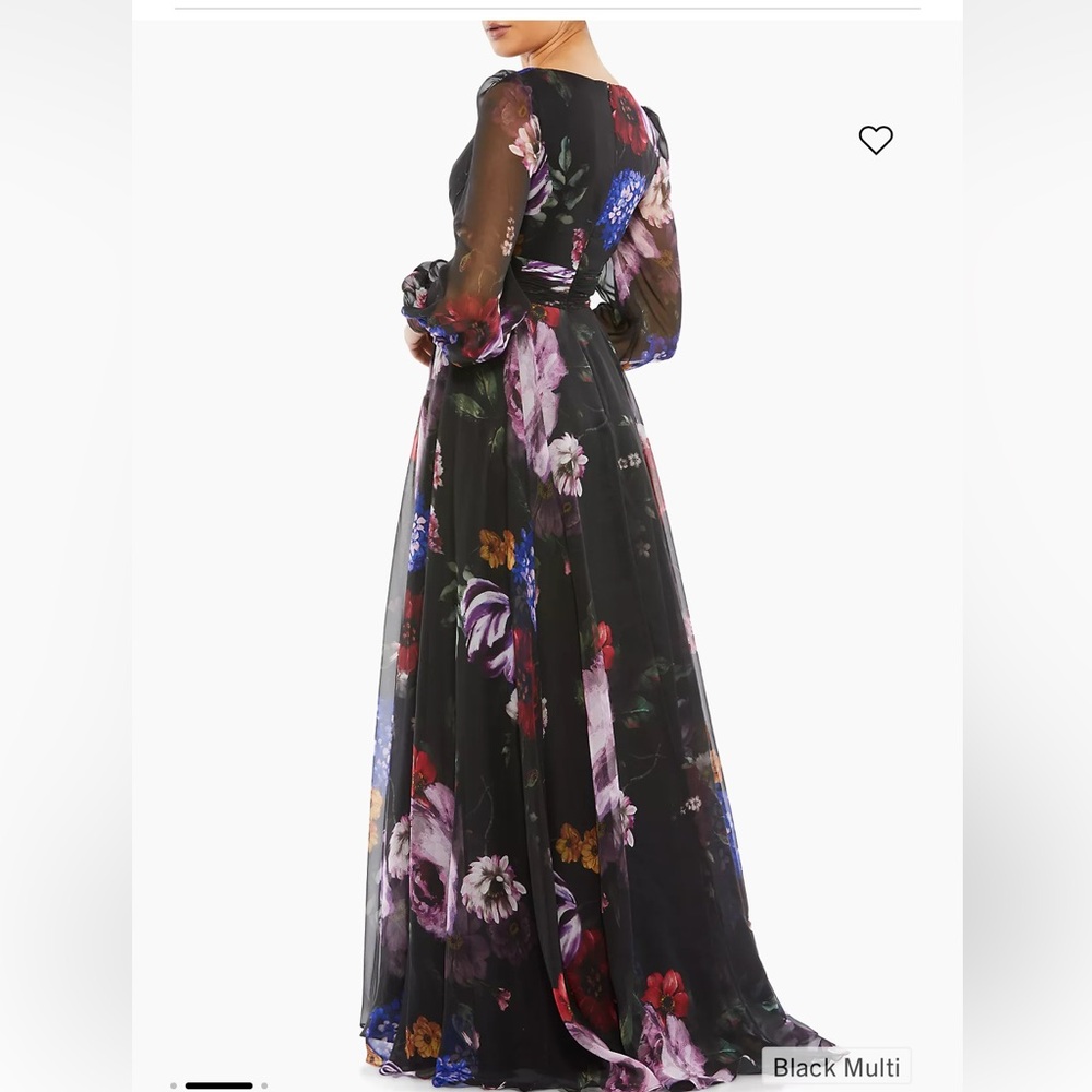 Mac Duggal floral maxi 67872
